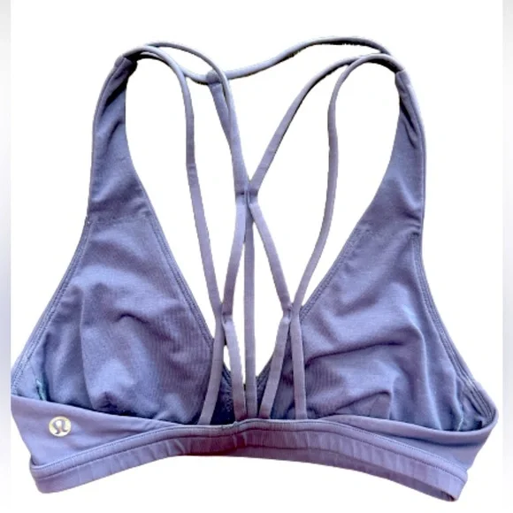 Lululemon sports bra size 4 purple color - Picture 2 of 6